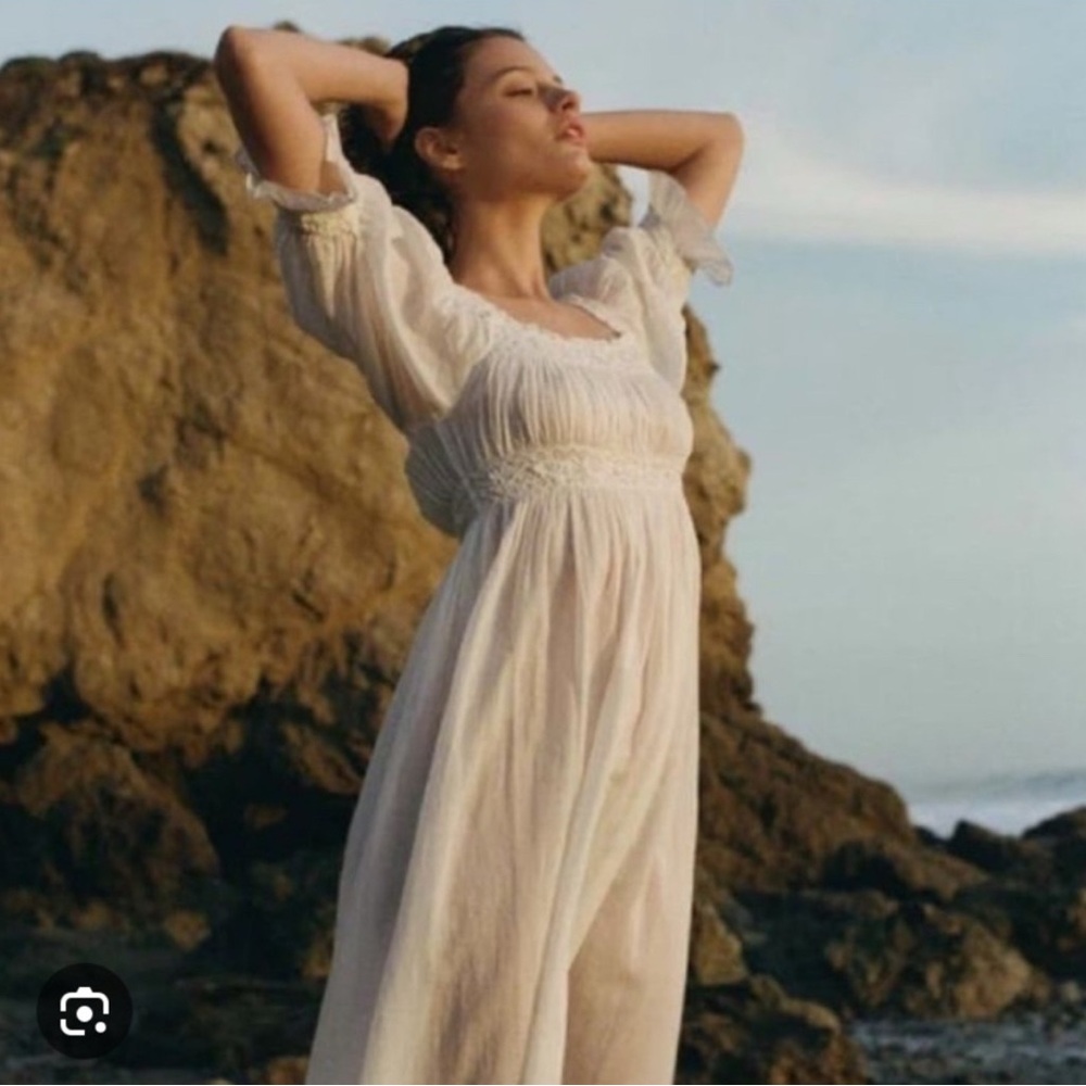 Doen Eclipse Maxi Embroidered Nightgown